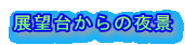 展望台からの夜景